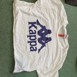 cropped kappa tee